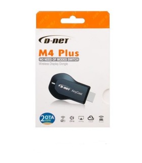 انتقال تصوایر و صدا از گوشی به تلویزیون , دانگل WIFI HDMI M4 PLUS دی نت