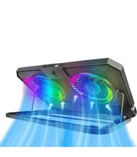 فروش عمده پایه خنک کننده لپ تاپ دو فن DT-50 دی نت