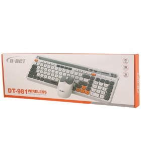 پخش عمده ست کیبورد و موس وایرلس DT-981 دی نت