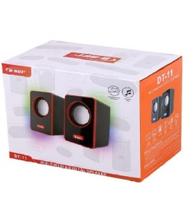 فروش عمده اسپیکر با سیم dt-11 دی نت , خرید عمده اسپیکر دو تکه dt-11