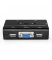 KVM سوئیچ دو پورت VGA اتومات دی نت