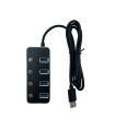 هاب 4 پورت USB3 مدل H5 برند کی نت