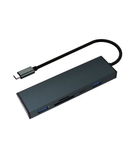 خرید عمده هاب 5 پورت USB-C کی نت مدل s4