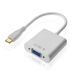 تبدیل مینی HDMI به VGA همراه با خروجی صدا مارک دی نت