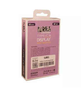 خد آنلایپ تبدیل دیسپلی پورت به تایپ سی کی نت پلاس مدل KP-COCM2DP02