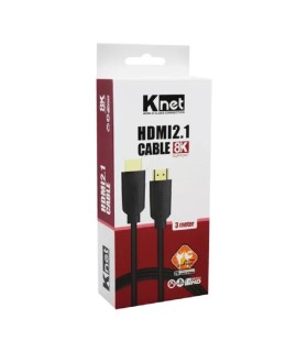 کابل HDMI K-NET PLUS سه متری با کیفیت