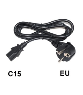 کابل برق 1*3 شیاردار C15 یک و نیم متر دی نت