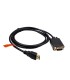 تبدیل HDMI به VGA کابل دار یک و نیم متری