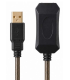 کابل افزایش طول USB اکتیو و شیلد دار 10 متری دی نت