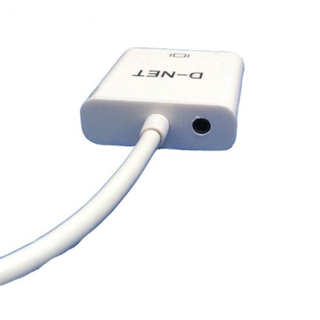 اتصال تبلت به پروژکتور ,آموزش اتصال تبلت به تلویزیون,تبدیل مینی اچ دی ام ای به وی جی ای با خروجی صدا دی نت