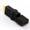 تبدیل نر به ماده HDMI با قابلیت تغییر به دو جهت 90 درجه