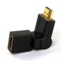 تبدیل نر به ماده HDMI با قابلیت تغییر به دو جهت 90 درجه