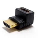 تبدیل چپقی HDMI,تبدیل نر به ماده HDMI نود درجه,تبدیل 90 درچه اچ دی ام ای