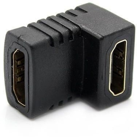 تبدیل دوسرماده HDMI چپقی,سوکت ماده به ماده HDMI,کوپلر HDMI داخل پریز