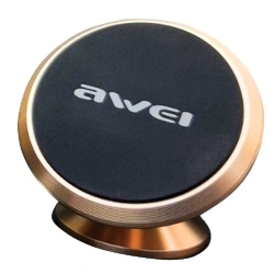 پایه نگهدرارنده گوشی مدل AWEI X6 GOLD,قیمت همکاری هلدر گوشی,خرید عمده هلدر گوشی