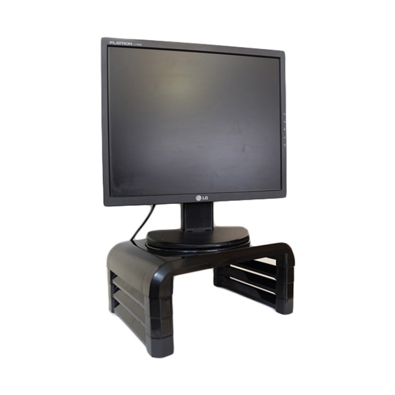 زیر مانیتوری پلاستیکی آسانا , زیر مانیتوری چرخشی آسانا , قیمت عمده زیر مانیتوری آسانا تنظیم ارتفاع