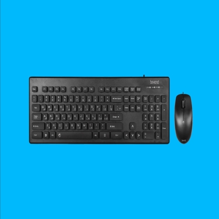 کیبورد و ماوس باسیم بیاند مدل BMK-4660 PS2