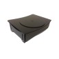زیر مانیتوری چوبی کشو دار با صفحه گردان مدل M300