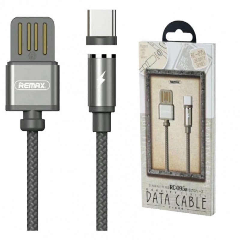 کابل شارژ اندرویدی مگنتی ریمکس ,قیمت عمده کابل شارژ هن ربایی ریمکس , خرید عمده کابل مگنتی مدل 095