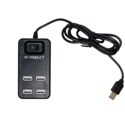 هاب USB 4 پورت سیم بلند اکس پی 809