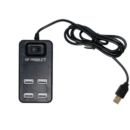 هاب USB 4 پورت سیم بلند اکس پی 809