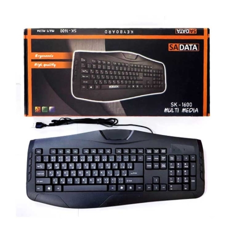 کیبورد سیم دار سادیتا مدل SADATA SK1600