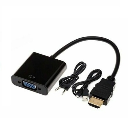 تبدیل HDMI به VGA با ورودی برق مخصوص پلی استیشن مارک دی نت