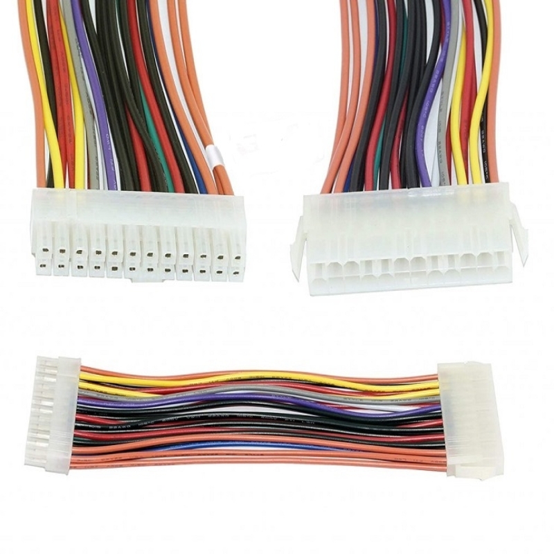 خرید عمده تبدیل افزایش 24 پین برق پاور ، قیمت افزایش دهنده 24 پین ATX