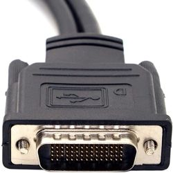 تبدیل DMS 59 پین دو خروجی DVI VGA 