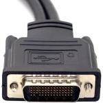 تبدیل DMS-59 پین به DVI و VGA
