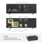 کی وی ام سوئیچ 2 پورت HDMI مارک کی نت پلاس مدل KPH622