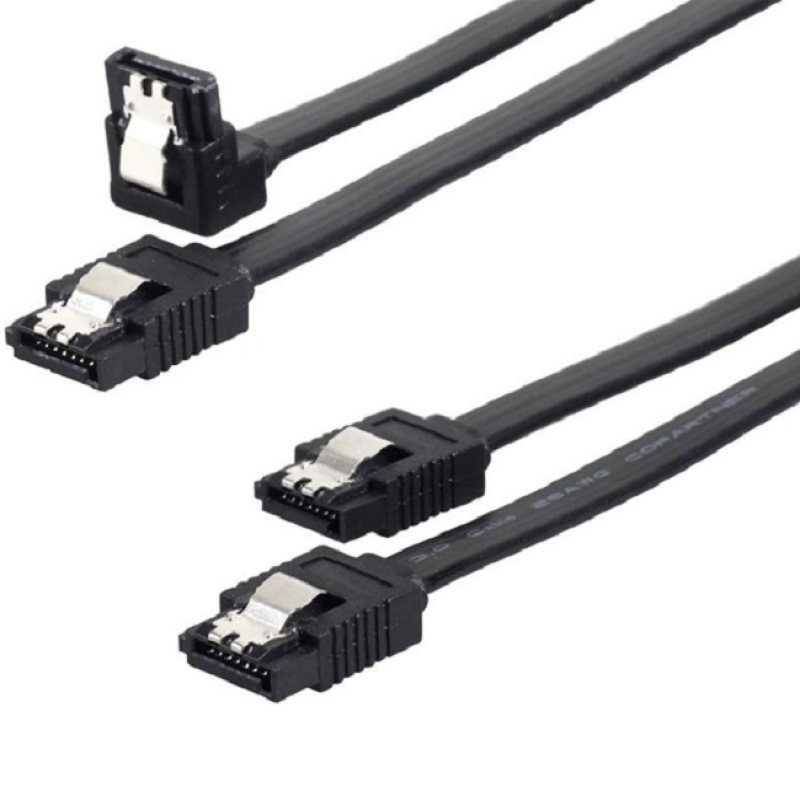 خرید کابل هارد ساتا 3 مشکی , قیمت کابل ساتا 6 گیگ, کابل ساتا قفلدار