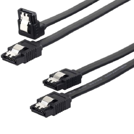 خرید کابل هارد ساتا 3 مشکی , قیمت کابل ساتا 6 گیگ, کابل ساتا قفلدار