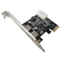 کارت USB3 PCI-E دو پورت مارک وی نت