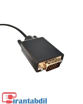قیمت عمده تبدیل dp به vga, مشخصات کابل dp به vga, کابل تبدیل displayport to vga