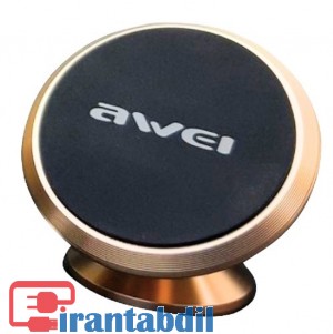 پایه نگهدرارنده گوشی مدل AWEI X6 GOLD,قیمت همکاری هلدر گوشی,خرید عمده هلدر گوشی