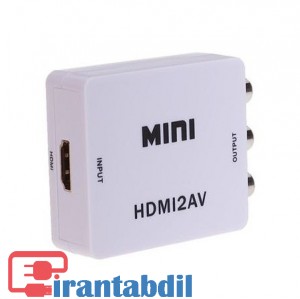 تبدیل HDMI به AV (3 فیش ) مارک دی نت