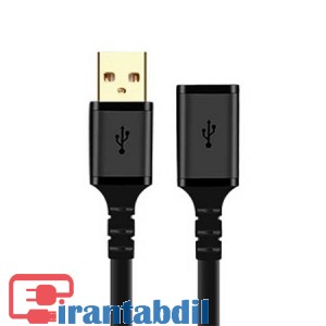 کابل افزایش طول USB2 1.5 متری کی نت پلاس KP-C4013
