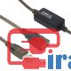 خرید عمده کابل افزایش طول 15یو اس بی متری برددار دی نت,خرید همکاری کابل اکستندر USB 15Mبرند دی نت,فروش همکاری کابل افزایش طول پرینتر تثویت کننده دی نت