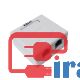 خرید عمده کیستو نباکس دو پورت کته سیکس کی نت,دارای سوکت RJ45,باکس پریز روکار همراه باکیستون