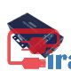 خرید عمده اکستندر VGA 100 متری کی نت پلاس ,افزایش تصویر از کابل شبکه وی جی ای KPE810