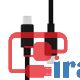 خرید عمده کابل دوسر تایپ سی به تایپ سی مارک کی نت,قیمت کابل شارژ تایپ سی 1.2متر برند کی نت,مشخصات کابل شارژ تایپ سی کی نت