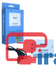 مبدل Mini Av TO HDMI مارک WIpro,مشخصات تبدیل مینی ای وی به اچ دی ام ای به همراه تصویر وی نت 