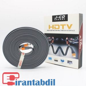خرید عمده کابل HDMI فورکی (4K) 10 متری J-Co  دی نت, خرید همکاری کابل HDMI فورکی (4K) 10 متری J-Co  دی نت,فروش همکاری کابل اچ دی ام ای سرعت بالا دیجیتال 10 متری دی نت