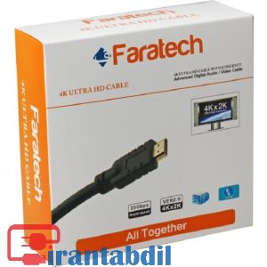 کابل HDMI ورژن 2 فراتک بیست متری,کابل اچ دی ام ای فراتک,HDMI FARATECH 20METER