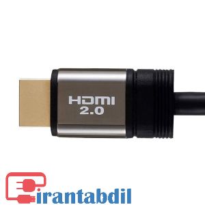 فروش عمده کابل اچ دی ام ای 1.8 متری برند کی نت پلاس،مشخصات کابل اچ دی ام ای 1.8 متری K-Net Plus،فروش همکاری کابل HDMI 1.8 متری ورژن دو کی نت پلاس