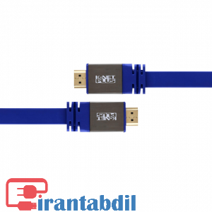 فروش عمده کابل اچ دی ام ای فلت ورژن دو چهل متری کی نت پلاس,فروش انواع کابل HDMIفلت ورژن دو چهل متری برند K-Net Plus,مورد استفاده برای فواصل طولانی